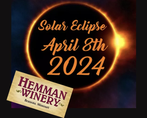 April 8 Solar Eclipse Viewing Party - This is possibly Missouri's Happiest Little Winery. We take pride in treating our customers like family. We never meet a stranger here at Hemman Winery. We are small and quaint. Just the way we like it. "As a family-owned business, everyone who works here and who buys our wine becomes part of our family."- Doug Hemman