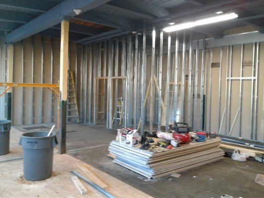 Office Build-out - Warehouse conversion project. Complete luxury office build out. Office Build-out - Warehouse conversion project. Complete luxury office build out.