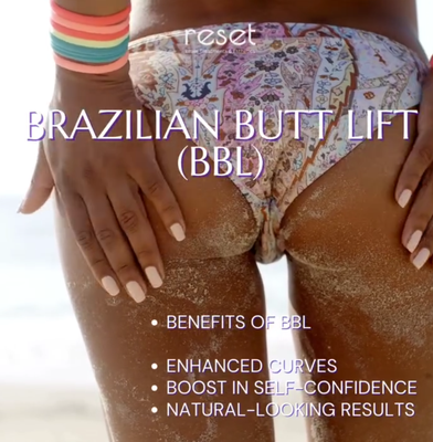 Body Contouring - BBL Transformation: Enhance Your Curves & Confidence!
Get the Brazilian Butt Lift you've always dreamed of! Our expert surgeons use advanced techniques to sculpt your buttocks to perfection using your own fat. Body Contouring - BBL Transformation: Enhance Your Curves & Confidence!
Get the Brazilian Butt Lift you've always dreamed of! Our expert surgeons use advanced techniques to sculpt your buttocks to perfection using your own fat.
