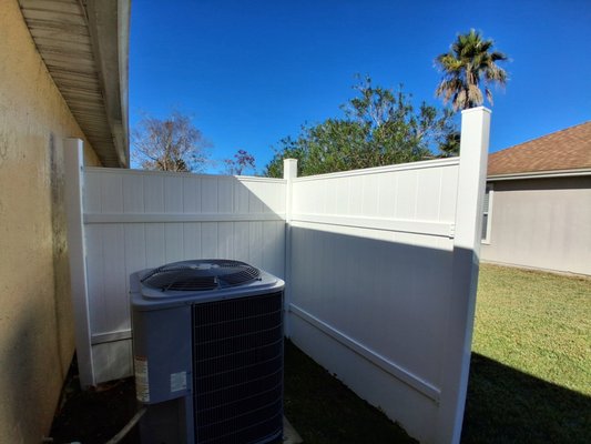 Vinyl Fence & Lanai Floor Deep Clean – Before & After - This morning job was for a repeat customer who wanted their white vinyl privacy fence and tiled lanai floor brought back to like-new condition. The fence had years of built-up Florida green algae, black mold streaks, and mildew (especially bad on the lower sections). The screened-in patio floor was covered in dirt, pollen, and dark staining.
Using a low-pressure soft wash system with a mild oxygenated cleaner:
- Removed 100% of the algae and mold from the vinyl fence without damaging the material
- Restored the original bright white color (no bleach, no high pressure)
- Deep-cleaned the entire tiled lanai floor, removing years of grime and bringing the tiles and grout back to life
Total job completed in under 2 hours for only $140. Customer was thrilled with how bright and clean everything looked again! Vinyl Fence & Lanai Floor Deep Clean – Before & After - This morning job was for a repeat customer who wanted their white vinyl privacy fence and tiled lanai floor brought back to like-new condition. The fence had years of built-up Florida green algae, black mold streaks, and mildew (especially bad on the lower sections). The screened-in patio floor was covered in dirt, pollen, and dark staining.
Using a low-pressure soft wash system with a mild oxygenated cleaner:
- Removed 100% of the algae and mold from the vinyl fence without damaging the material
- Restored the original bright white color (no bleach, no high pressure)
- Deep-cleaned the entire tiled lanai floor, removing years of grime and bringing the tiles and grout back to life
Total job completed in under 2 hours for only $140. Customer was thrilled with how bright and clean everything looked again!