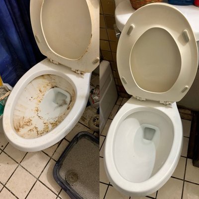 Bathroom Deep Cleaning Transformation! - Bathroom Deep Cleaning Transformation!
This project involved a detailed deep cleaning and sanitizing of a heavily soiled bathroom toilet. Years of buildup, stains, and grime were carefully removed using professional cleaning techniques and products.
Our team thoroughly cleaned, disinfected, and restored the toilet, leaving it fresh, sanitized, and looking like new again. We take pride in delivering dramatic before-and-after results while maintaining a safe and hygienic environment for our clients.
At I Clean Eco Cleaning Services, we specialize in deep cleaning projects that require extra attention to detail, helping homeowners restore cleanliness and comfort to their living spaces.
Contact us today for professional deep cleaning services! Bathroom Deep Cleaning Transformation! - Bathroom Deep Cleaning Transformation!
This project involved a detailed deep cleaning and sanitizing of a heavily soiled bathroom toilet. Years of buildup, stains, and grime were carefully removed using professional cleaning techniques and products.
Our team thoroughly cleaned, disinfected, and restored the toilet, leaving it fresh, sanitized, and looking like new again. We take pride in delivering dramatic before-and-after results while maintaining a safe and hygienic environment for our clients.
At I Clean Eco Cleaning Services, we specialize in deep cleaning projects that require extra attention to detail, helping homeowners restore cleanliness and comfort to their living spaces.
Contact us today for professional deep cleaning services!