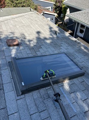 Roofline Skylight Cleaning Done Right - Cleaning skylights requires precision, the right tools, and a careful approach—and that’s exactly what we bring to every job. These skylights were treated to a thorough clean to ensure maximum light flow and a clear view, all while protecting the surrounding roof.
Whether it’s hard-to-reach spots or delicate surfaces, we’re equipped to handle it safely and effectively. Your skylights deserve to shine as bright as the day they were installed! Roofline Skylight Cleaning Done Right - Cleaning skylights requires precision, the right tools, and a careful approach—and that’s exactly what we bring to every job. These skylights were treated to a thorough clean to ensure maximum light flow and a clear view, all while protecting the surrounding roof.
Whether it’s hard-to-reach spots or delicate surfaces, we’re equipped to handle it safely and effectively. Your skylights deserve to shine as bright as the day they were installed!