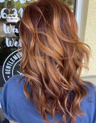 Hair Color & Root Touch-Ups - Choose the color appointment that matches the change you want.
Choose Root Touch-Up for routine regrowth or a gray-coverage conversation. Choose All Over Color when the plan needs to include roots and lengths. For tone, root softness, new brightness or corrective work, use the service selector below. Square shows current price, duration and availability. Call first when home color, banding, uneven lightness, breakage or a major change makes the correct path unclear. Hair Color & Root Touch-Ups - Choose the color appointment that matches the change you want.
Choose Root Touch-Up for routine regrowth or a gray-coverage conversation. Choose All Over Color when the plan needs to include roots and lengths. For tone, root softness, new brightness or corrective work, use the service selector below. Square shows current price, duration and availability. Call first when home color, banding, uneven lightness, breakage or a major change makes the correct path unclear.