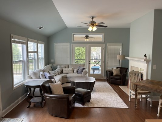 Interior Painting - Revitalize your home with our professional interior painting services! Our expert team is dedicated to delivering a flawless finish tailored to your style. Whether you're updating a single room or transforming your entire space, we offer personalized color consultations and use only high-quality materials. With a focus on efficiency and your satisfaction, we work diligently to minimize disruption while creating the beautiful home you’ve always dreamed of. Contact us today for a free estimate and let’s bring your vision to life! Interior Painting - Revitalize your home with our professional interior painting services! Our expert team is dedicated to delivering a flawless finish tailored to your style. Whether you're updating a single room or transforming your entire space, we offer personalized color consultations and use only high-quality materials. With a focus on efficiency and your satisfaction, we work diligently to minimize disruption while creating the beautiful home you’ve always dreamed of. Contact us today for a free estimate and let’s bring your vision to life!