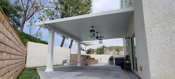 Aluminum Patio Covers - All patio covers are done with customer choice and look