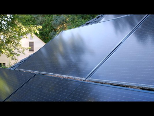 Solar Panel Cleaning - Are your panels getting the best production? Using deionized water and mild soap, we can safely help your solar panels achieve maximum performance. The results speak for themselves.