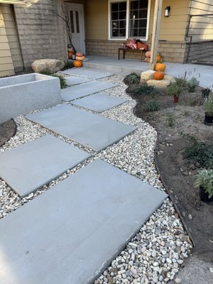 Concrete Porch & Walkway - This walkway was built on proper compaction, clean formwork, and precise elevations to ensure lasting strength and proper drainage. Thoughtful layout, solid prep, and quality concrete! Concrete Porch & Walkway - This walkway was built on proper compaction, clean formwork, and precise elevations to ensure lasting strength and proper drainage. Thoughtful layout, solid prep, and quality concrete!
