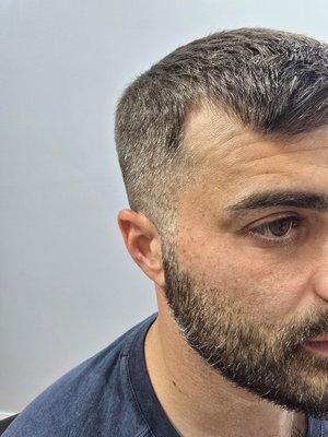 fade with gray hair - this hairtype is dark with gray but you can still rock out the fade!!!! fade with gray hair - this hairtype is dark with gray but you can still rock out the fade!!!!