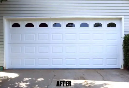 Replaced Damaged Garage Door in Statham, GA - We replaced a customer's damaged raised panel garage door with a brand new door of the same model. Statham, GA. Replaced Damaged Garage Door in Statham, GA - We replaced a customer's damaged raised panel garage door with a brand new door of the same model. Statham, GA.