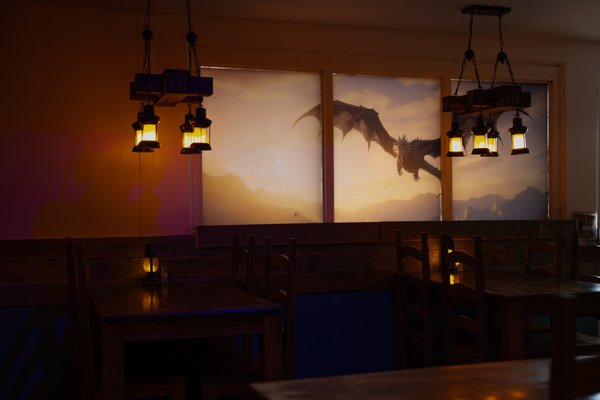 Crazy Dragon & Tavern - The new Crazy Dragon Restaurant is a full service sit down casual place to get all your hungry needs satisfied. Featuring mouth watering steaks, shrimp, chicken, pizza, burgers, and desserts, there's enough food here fit for a kings feast! Come in and have a seat to eat or order online to-go. Crazy Dragon & Tavern - The new Crazy Dragon Restaurant is a full service sit down casual place to get all your hungry needs satisfied. Featuring mouth watering steaks, shrimp, chicken, pizza, burgers, and desserts, there's enough food here fit for a kings feast! Come in and have a seat to eat or order online to-go.