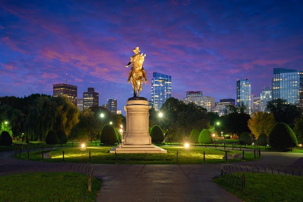 Back Bay to Beacon Hill Walking Tour - We will meet in front of the Boston Public Library then step inside to see the courtyard then back outside to see the Marathon finish line, explore the history and architecture of Copley Square and the beautiful Public Garden then on to Beacon Hill, our most prestigious neighborhood in Boston.  We end the tour at the Massachusetts State House.