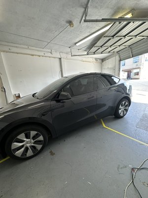 Model Y - Model Y 
20% front and 35% on the back 
Ceramic