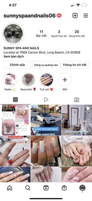 Our Instagram and special deals. - Following our Instagram to get two free butterflies and flowers on acrylic and dipping powder service 🥰
This great deal only lasts for two months.
Don’t miss out 😉 Our Instagram and special deals. - Following our Instagram to get two free butterflies and flowers on acrylic and dipping powder service 🥰
This great deal only lasts for two months.
Don’t miss out 😉