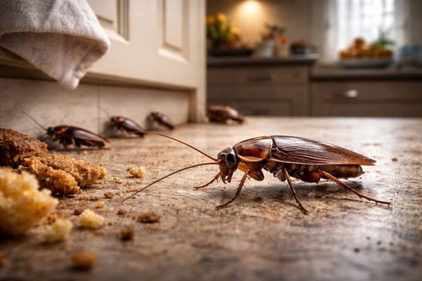 Cockroach control - Professional cockroach treatment using commercial-grade products to address existing activity and help prevent future infestations. Cockroach control - Professional cockroach treatment using commercial-grade products to address existing activity and help prevent future infestations.