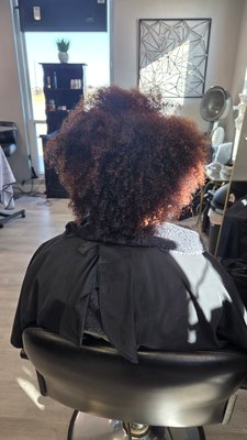 Natural Hair Silk Press With Deep Conditioning - This service includes a luxury silk press finished with a custom bob haircut for a polished, healthy look. Hair is cleansed, deeply conditio Natural Hair Silk Press With Deep Conditioning - This service includes a luxury silk press finished with a custom bob haircut for a polished, healthy look. Hair is cleansed, deeply conditio
