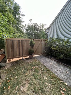 Red Cedar Tongue and Groove 6’ high - Red Cedar Tongue and Groove 6’ high 6” picket Red Cedar Tongue and Groove 6’ high - Red Cedar Tongue and Groove 6’ high 6” picket