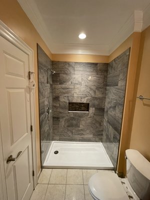 Shower to tub conversions - These are shower conversions and an expansion. Shower to tub conversions - These are shower conversions and an expansion.