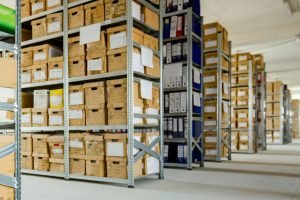 Records Storage - We specialize in providing highly affordable, state-of-the-art, service-oriented Records Management. Our approach to the document storage process mirrors our approach to the Shredding Industry: a high degree of care and attention with service as our primary goal. We offer the same computerized access, retrieval, and delivery options that the “big guys” offer – with the individualized support that you can only get from a company where you aren’t “just a number”.
Infoshred Records Storage is a secure, clean, and ECONOMICAL alternative for storing and managing business records, healthcare records, and valuable hard copy paper materials. When you let Infoshred handle your records, you eliminate the overhead cost and administrative headaches of managing your inactive documents. Records Storage - We specialize in providing highly affordable, state-of-the-art, service-oriented Records Management. Our approach to the document storage process mirrors our approach to the Shredding Industry: a high degree of care and attention with service as our primary goal. We offer the same computerized access, retrieval, and delivery options that the “big guys” offer – with the individualized support that you can only get from a company where you aren’t “just a number”.
Infoshred Records Storage is a secure, clean, and ECONOMICAL alternative for storing and managing business records, healthcare records, and valuable hard copy paper materials. When you let Infoshred handle your records, you eliminate the overhead cost and administrative headaches of managing your inactive documents.