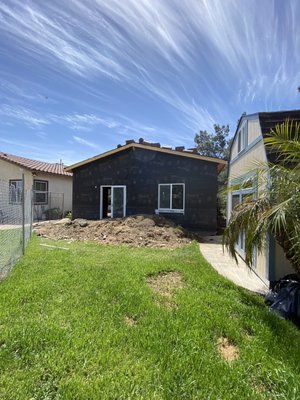 Progress on ADU - This is a Ground up ADU 750sq ft in Rancho.. stay tune for more pictures with progress! Progress on ADU - This is a Ground up ADU 750sq ft in Rancho.. stay tune for more pictures with progress!
