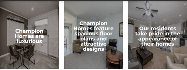 About Our Homes - Call now for a visit About Our Homes - Call now for a visit