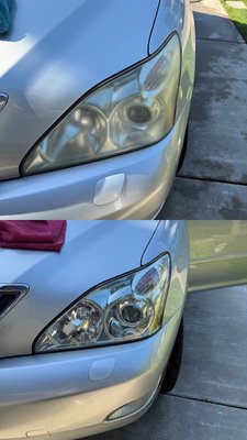 Headlights restoration - Headlight restoration