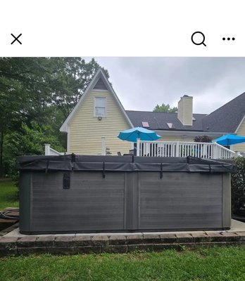 swim spa relocation - Relocation of a swim spa for customer all in one call us ask us how