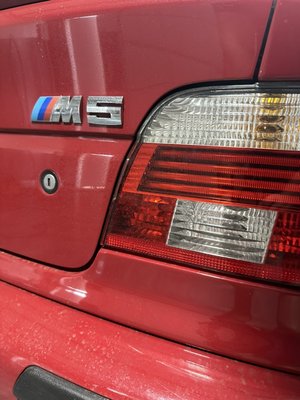 BMW M5 PPF Replacement - This M5 came to use because the old clear bra was failing. You can see signs of yellowing and cracking, meaning this film needed to be removed ASAP to prevent any scarring on the clearcoat. 

We removed and replaced the film without any paint damage.