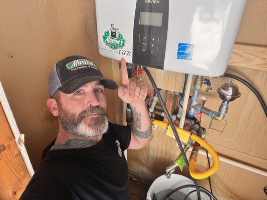 Water Heater Flush - A tankless water heater flush was completed to help this system run cleaner, perform more efficiently, and last longer. Regular maintenance removes mineral buildup that can reduce performance and lead to costly repairs over time.