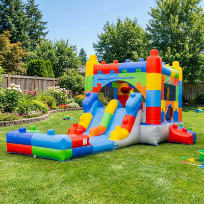Combo Bounce Houses - Combo Bounce House Rentals in North DFW
Want more action in one unit? Our combo bounce house rentals pack a bounce area plus a slide (and some models include splash zones or basketball hoops) — perfect for birthdays, school events, church festivals, HOA parties, and corporate celebrations.

✅ Cleaned & Sanitized
🚚 Pro Delivery + Setup
🔒 Secure Anchoring
💦 Wet or Dry Options