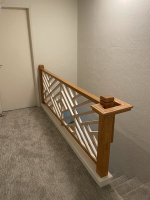 Chippendale Oak Railing - This is a Oak Chippendale Oak Stair Railing Chippendale Oak Railing - This is a Oak Chippendale Oak Stair Railing