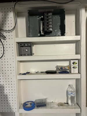Sub panel installation - This customer wanted his own dedicated sub panel for his servers that pull allot of energy! Sub panel installation - This customer wanted his own dedicated sub panel for his servers that pull allot of energy!