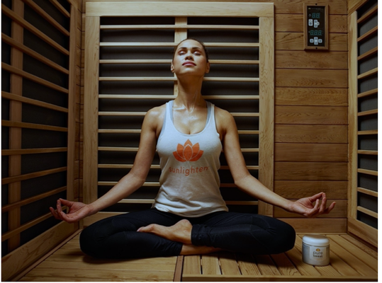 Infrared Sauna - Infrared light is a form of alternative and holistic health therapies. Sunlighten has been on the cutting edge of developing innovating technology for infrared therapies. We listen to our clients and adapt what we do to meet their health goals and needs with infrared sauna benefits.
Benefits:
Detoxification 
Weight Loss 
Heart Health 
Anti Aging 
Immunity 
Muscle Recovery