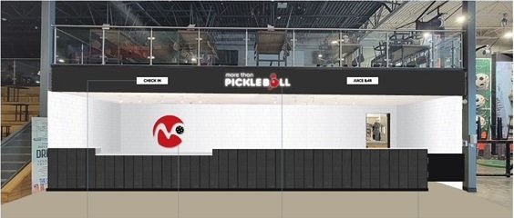 Reception Desk - Where you check-in to pickleball open-play, leagues, and lessons! Reception Desk - Where you check-in to pickleball open-play, leagues, and lessons!