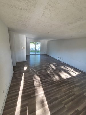 small remodel we did - we put new floors baseboards and cabinets throughout this house small remodel we did - we put new floors baseboards and cabinets throughout this house