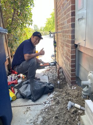 Moen Flo installation - 1" Moen Flo, main shut-off valve, shut-off valve for irrigation system and Pressure reducing valve installation Moen Flo installation - 1" Moen Flo, main shut-off valve, shut-off valve for irrigation system and Pressure reducing valve installation