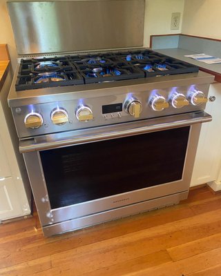 36 Range Installation - This is a 36 installation done for a client. 36 Range Installation - This is a 36 installation done for a client.