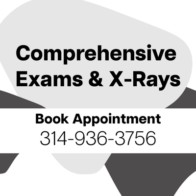 Comprehensive Exams & X-Rays - Your Smile's Health Starts Here. Comprehensive Dental Exams & X-Rays at Michael A. White Sunset Hills Dentist. Book Appointment Today at 314-936-3756 Comprehensive Exams & X-Rays - Your Smile's Health Starts Here. Comprehensive Dental Exams & X-Rays at Michael A. White Sunset Hills Dentist. Book Appointment Today at 314-936-3756
