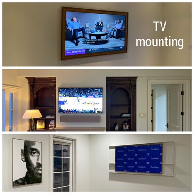 Frame TV mounting and pictures hanging - Frame TV Mounting Frame TV mounting and pictures hanging - Frame TV Mounting