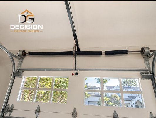 broken springs replacement - Replaced broken torsion springs, properly balanced the garage door, and completed a full safety inspection. All moving parts were tested to ensure smooth, quiet, and reliable operation for long-lasting performance.