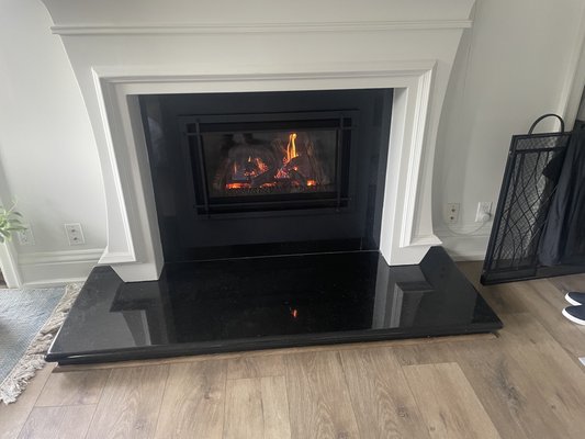 Fireplace conversion - We did a fireplace conversion for a wonderful family in our area. Fireplace conversion - We did a fireplace conversion for a wonderful family in our area.
