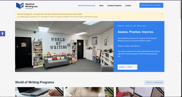 UX Website Design - Our client reached out to Cloudhype Digital to re-create their website to make it optimized to be found on Google and other search engines like Yelp!
