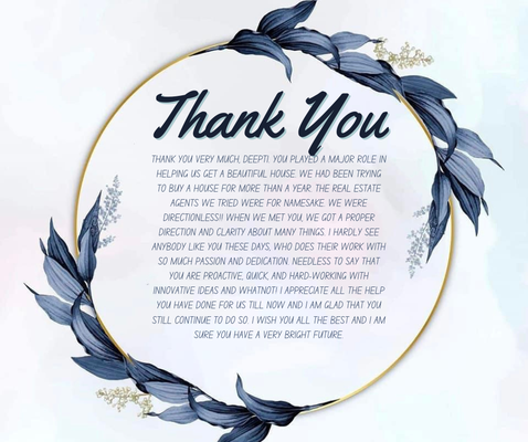 Client Testimonial - Client testimonials
