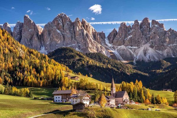 Dolomite Mountains, Italy - The Dolomite Mountains are truly a hiker's paradise, and the long distance Alta Via trails that wind their way across them are perfect for multi-day, hut-to-hut alpine tours, with some of the most breathtaking and challenging terrain available in this vertical wonderland. They are the Haute Routes of the Dolomites! Ranging from easy hikes to itineraries that include challenging via ferrata, there are eight Alta Via with varying lengths from 6 to 13 days. Each trail traverses a section of the Dolomites from top to bottom, north to south, maintaining medium-high altitude, and exploring spectacular angles of the different mountainous groups of the range. And, on any one of the routes you can expect to see vistas of up to 80% of all the Dolomites! What could be better?
Whichever Alta Via you choose, you’ll experience the breathtaking variation of these mountains, and watch this incredible landscape change right in front of your eyes. The Alta Via truly offer the “best of the best” of the Dolomites! Dolomite Mountains, Italy - The Dolomite Mountains are truly a hiker's paradise, and the long distance Alta Via trails that wind their way across them are perfect for multi-day, hut-to-hut alpine tours, with some of the most breathtaking and challenging terrain available in this vertical wonderland. They are the Haute Routes of the Dolomites! Ranging from easy hikes to itineraries that include challenging via ferrata, there are eight Alta Via with varying lengths from 6 to 13 days. Each trail traverses a section of the Dolomites from top to bottom, north to south, maintaining medium-high altitude, and exploring spectacular angles of the different mountainous groups of the range. And, on any one of the routes you can expect to see vistas of up to 80% of all the Dolomites! What could be better?
Whichever Alta Via you choose, you’ll experience the breathtaking variation of these mountains, and watch this incredible landscape change right in front of your eyes. The Alta Via truly offer the “best of the best” of the Dolomites!