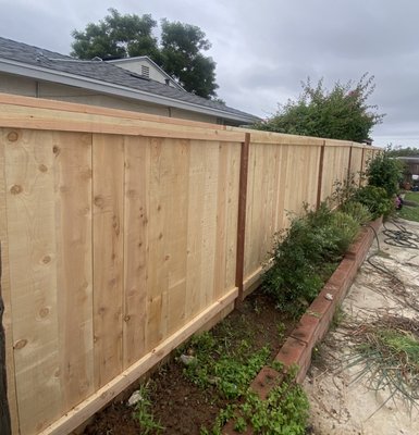Picture Frame Fences - These are Examples of Picture Frame Fence Projects that we have completed between 2020-present.