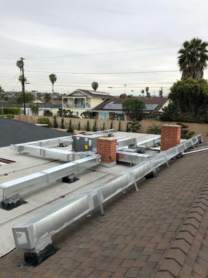Commercial Installation - Contact us to for a free estimate for commercial or residential HVAC solutions Commercial Installation - Contact us to for a free estimate for commercial or residential HVAC solutions
