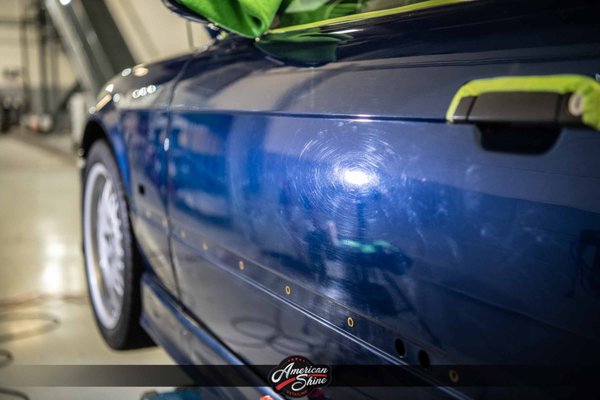 BMW E36 M3 Paint Correction - Another classic E36 M3 gets a new lease on life!
* 25 hour Level Two paint correction
* CQuartz Finest Reserve x2 layers
* Trim removed, CQuartz DLUX 2 layers
* Water spot removal on all glass BMW E36 M3 Paint Correction - Another classic E36 M3 gets a new lease on life!
* 25 hour Level Two paint correction
* CQuartz Finest Reserve x2 layers
* Trim removed, CQuartz DLUX 2 layers
* Water spot removal on all glass