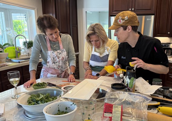 Hands-on Cooking Parties - Thinking of a fun, interactive cooking experience!? Whether be team building, a birthday party, bachelorette party or any other celebration, Chef Patti will bring the fun and the learning to your home for a hands-on cooking class. With themes such as Italian, Mediterranean, pizza, holiday specific, etc., you will get an opportunity to learn different cuisines! Recipes are provided so all you have to do is bring the smiles! Hands-on Cooking Parties - Thinking of a fun, interactive cooking experience!? Whether be team building, a birthday party, bachelorette party or any other celebration, Chef Patti will bring the fun and the learning to your home for a hands-on cooking class. With themes such as Italian, Mediterranean, pizza, holiday specific, etc., you will get an opportunity to learn different cuisines! Recipes are provided so all you have to do is bring the smiles!