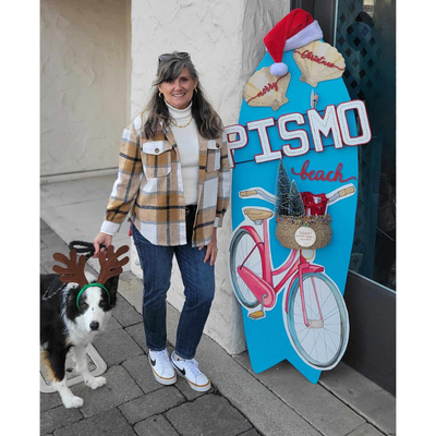 Fun in Pismo Beach -- Merry Christmas - 🎄🎅 Merry Christmas from our family to yours! 🎅🎄
We are absolutely head over wheels in love with Pismo Beach! 🚴♀️🌊 The small-town vibe and the amazing folks who visit and live here make it the perfect place to call home. 💖
Every year, the amazing, all volunteer Pismo Beach Chamber of Commerce hosts a Surfboard Decorating Contest, and we couldn’t be more excited to show off our entry! 🏄♂️✨
Our board is a true labor of love—a little ode to all things we adore:
🌟 Pismo Beach and its coastal magic
🚲 The joy of cruising on our electric bikes and seeing those unforgettable Pedego Smiles
🎅 The spirit of Christmas that fills the air this time of year
Designing and creating this masterpiece is always a family affair, and we’re so proud to share it with all of you. 💕 We’d love for you to stop by, snap a photo with our board, and check out all the other incredible creations around town! 📸 Don't forget to tag us: @pedegopismo #pedegopismo pedego.pismo. Our surfboard will be on display outside our shop during the day throughout December. 🎄
Thank you for being part of our journey and for making our community so special. Wishing you joy, love, and plenty of Pedego adventures this holiday season! 🎁🚴♂️✨ Fun in Pismo Beach -- Merry Christmas - 🎄🎅 Merry Christmas from our family to yours! 🎅🎄
We are absolutely head over wheels in love with Pismo Beach! 🚴♀️🌊 The small-town vibe and the amazing folks who visit and live here make it the perfect place to call home. 💖
Every year, the amazing, all volunteer Pismo Beach Chamber of Commerce hosts a Surfboard Decorating Contest, and we couldn’t be more excited to show off our entry! 🏄♂️✨
Our board is a true labor of love—a little ode to all things we adore:
🌟 Pismo Beach and its coastal magic
🚲 The joy of cruising on our electric bikes and seeing those unforgettable Pedego Smiles
🎅 The spirit of Christmas that fills the air this time of year
Designing and creating this masterpiece is always a family affair, and we’re so proud to share it with all of you. 💕 We’d love for you to stop by, snap a photo with our board, and check out all the other incredible creations around town! 📸 Don't forget to tag us: @pedegopismo #pedegopismo pedego.pismo. Our surfboard will be on display outside our shop during the day throughout December. 🎄
Thank you for being part of our journey and for making our community so special. Wishing you joy, love, and plenty of Pedego adventures this holiday season! 🎁🚴♂️✨
