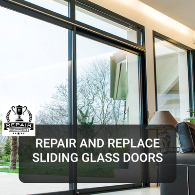 Repair And Replace Sliding Glass Doors - Get your sliding glass doors back on track with our repair and replacement services. Upgrade your home with sleek and functional sliding glass doors, expertly installed by our team.