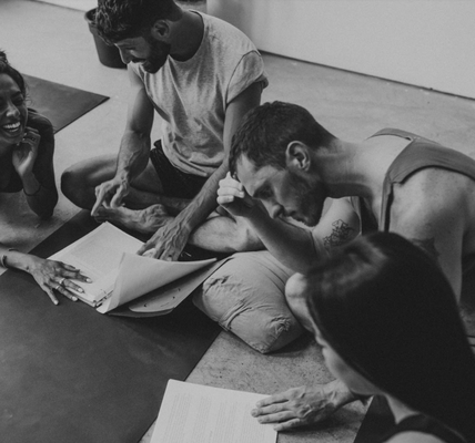 Teacher Trainings - The Lab is a Registered Yoga School (RYS) that is redefining an approach to yoga teacher training. The Lab Method brings together all we have learned about developing strength in practice, community and education.

If you’re considering our trainings, the best place to begin is with one of our LIVE info sessions.  You’ll learn how our course is unique and have the opportunity to ask questions.   Sign up for our newsletter to get notified of any upcoming info sessions and course dates